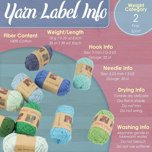 Cotton Select Mini Bonbons Yarn