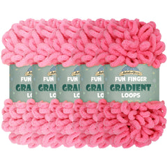 Fun Finger Gradient Loops Yarn
