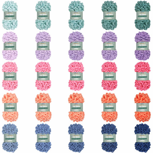 Fun Finger Gradient Loops Yarn