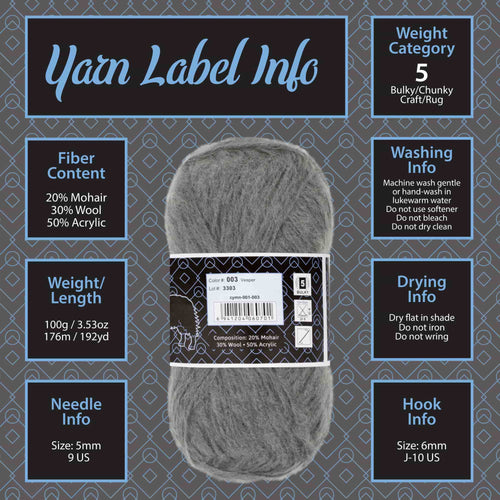 Mohair Elixir Nightcap Yarn