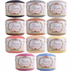merino wool fine yarn cakes