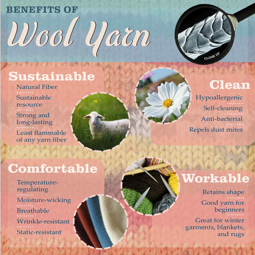 Undyed Superwash Wool Light Worsted Yarn